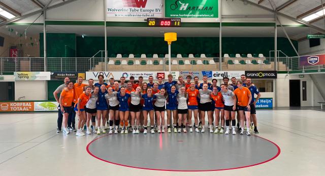 Reprezentace ČR v Nizozemsku hrála i proti elitní reprezentaci U19